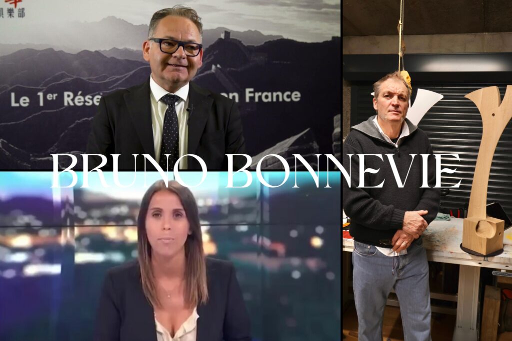 Communication et création à l’atelier : Bruno Bonnevie, Christophe Berrodier et Catherine Businaro travaillent sur la production de contenus.