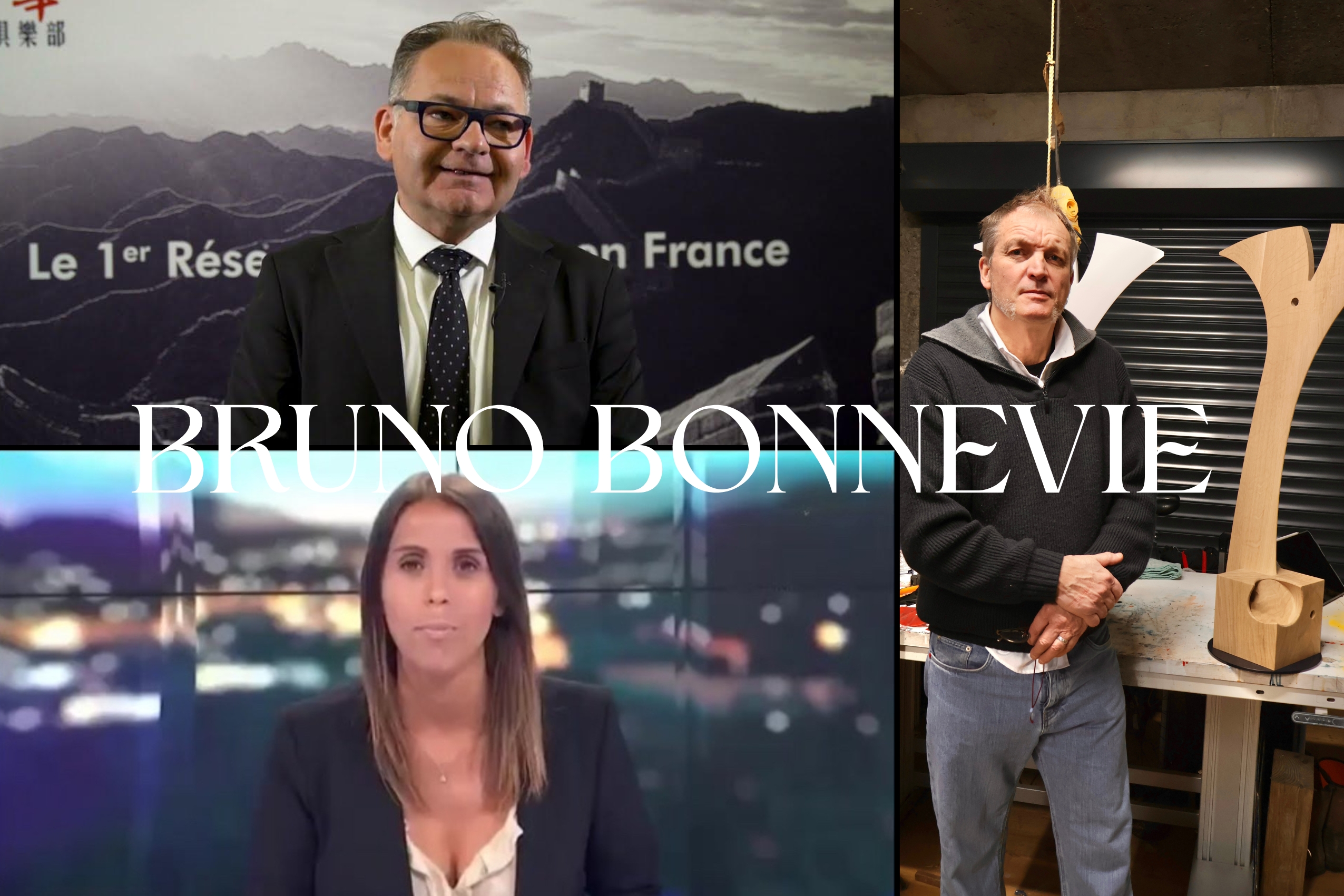 Bannière blog Bruno communication Communication et création à l’atelier : Bruno Bonnevie, Christophe Berrodier et Catherine Businaro travaillent sur la production de contenus.